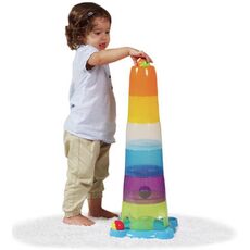 מגדל כוסות 2 ב 1 עם מסלול כדורים Winfun