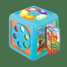 קוביית גילוי ופעילות מנגנת ומאירה Side-to-Side מבית Winfun