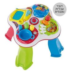 שולחן פעילות אלקטרוני דובר עברית עם לוח לציור צ"יקו