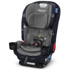 כסא בטיחות משולב בוסטר צר במיוחד SlimFit3 LX - אפור/כחול Stanford גרקו