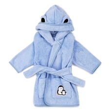 חלוק רחצה 100% כותנה מידה: 1-2 שנים – כחול Little Penguin
