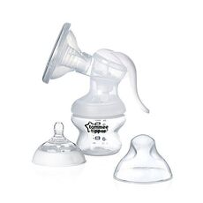 משאבת חלב ידנית הכי טבעי פיית סיליקון Tommee tippee