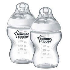 זוג בקבוק 260 מ"ל הכי טבעי Tommee tippee