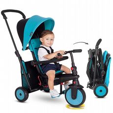 תלת אופן מתקפל סופר קומפקטי 6 ב 1 סמארטפולד STR3 Smartfold דגם 2022 משופר סמארט טרייק
