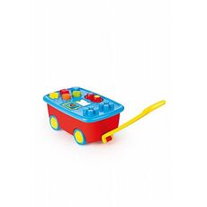 עגלת קוביות נגררת Dolu Toys