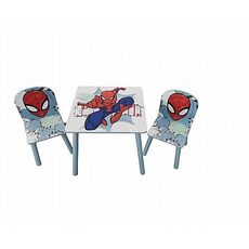 סט שולחן עם זוג כסאות ספיידרמן SPIDERMAN