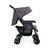 עגלת תאומים/אחים קלה במיוחד Aire Twin אייר טווין - Dark Pewter אפור גואי