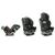 כסא בטיחות משולב בוסטר אקסטנד 2 פיט Extend2Fit - שחור/אפור Titus גרקו