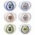 זוג מוצץ איורי חיות 0-6 הכי טבעי Tommee tippee