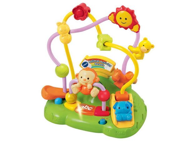 מרכז פעילות חיות והשחלת חרוזים Vtech