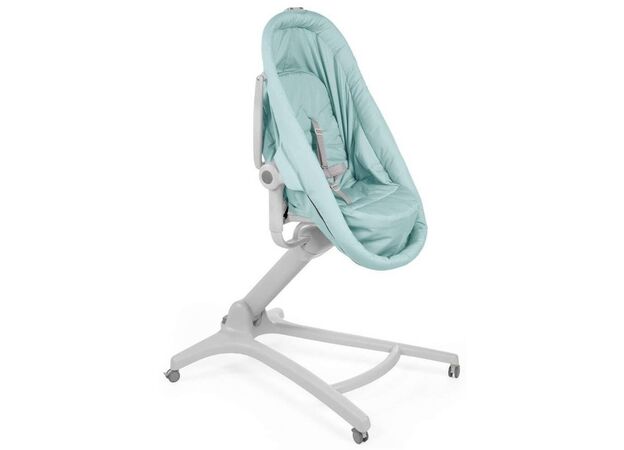 עריסה משולבת עם טרמפולינה וכיסא האכלה Baby Hug 4 In 1 - טורקיז Aquarelle צ"יקו