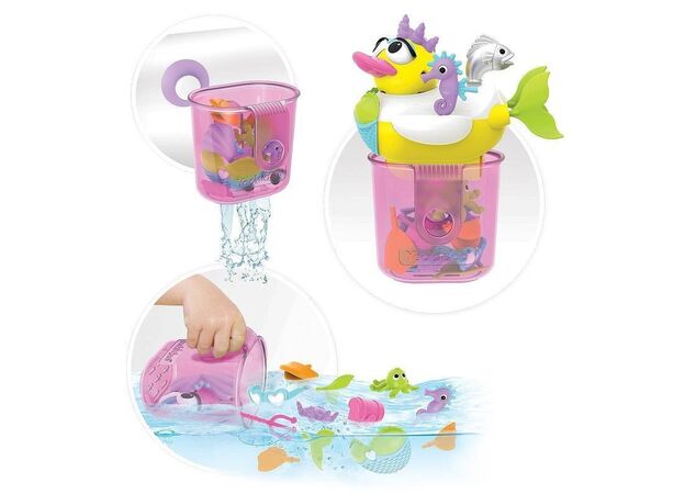צעצוע אמבט ברווז סילון מים בת הים Jet Duck Mermaid יוקידו