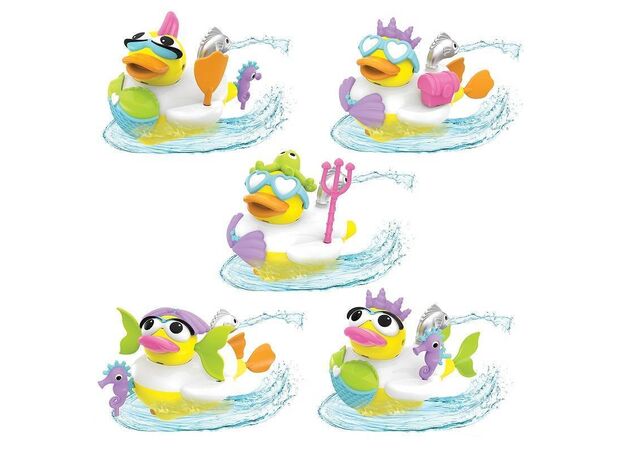 צעצוע אמבט ברווז סילון מים בת הים Jet Duck Mermaid יוקידו