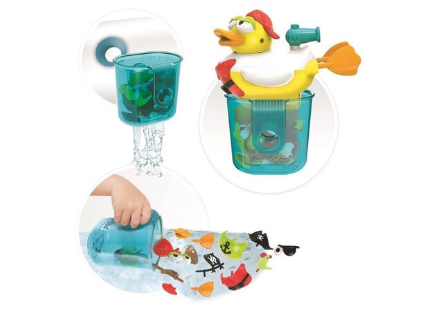 צעצוע אמבט ברווז סילון מים Jet Duck יוקידו