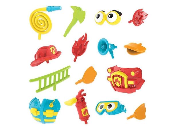 צעצוע אמבט ברווז סילון מים כבאי Jet Duck Firefighter יוקידו