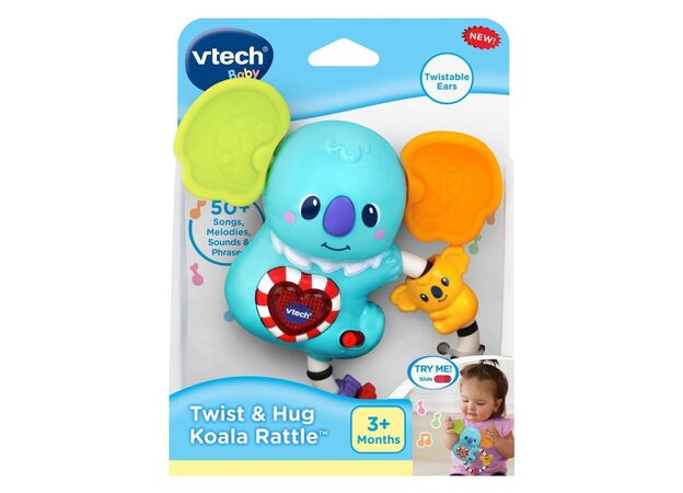 רעשן קואלה מנגן ומאיר עם חיישן תנועה Vtech
