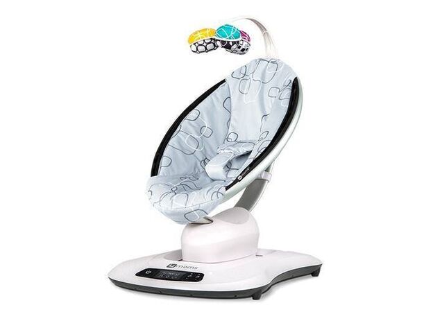 נדנדה mamaRoo מפוארת צבע אפור קוביות