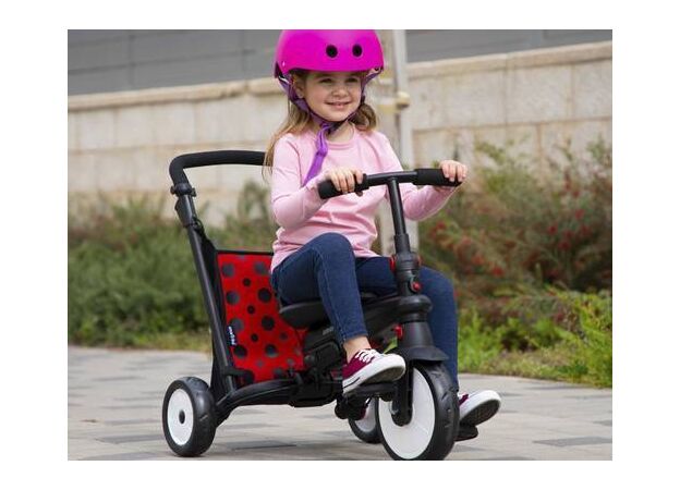 תלת אופן STR5 - אדום ליידי באג