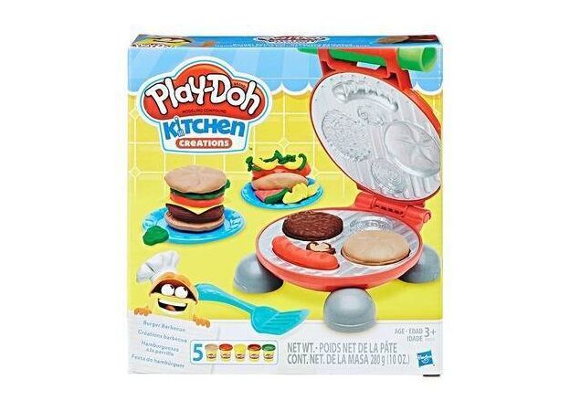 בצק פליידו מסיבת המבורגרים