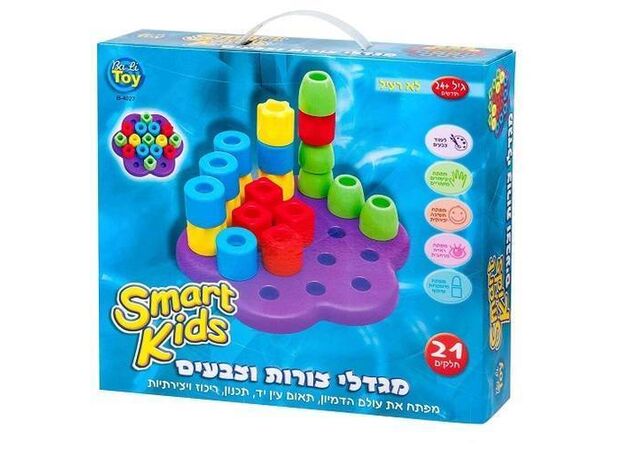 מגדלי צורות וצבעים