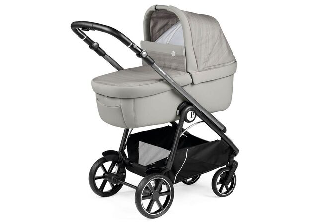 עגלה תינוק ולוצה Veloce 2024  1 הכוללת מנגנון קיפול ביד אחת - אפור בהיר Moonstone פג פרגו