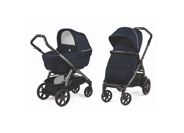 עגלה תינוק בוק פלוס עלית פרימיום Elite Premium 2021 - כחול נייבי Eclipse פג פרגו