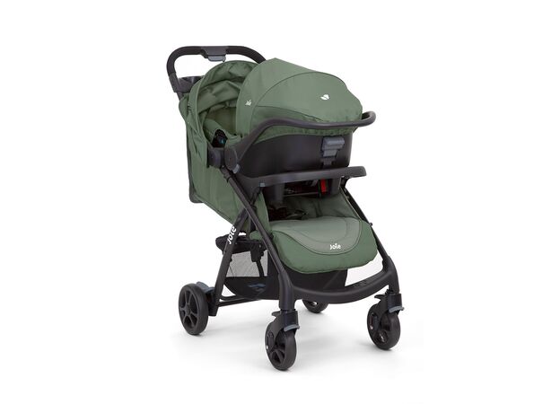 עגלה Muze LX travel system הכוללת סלקל - ירוק Laura גואי