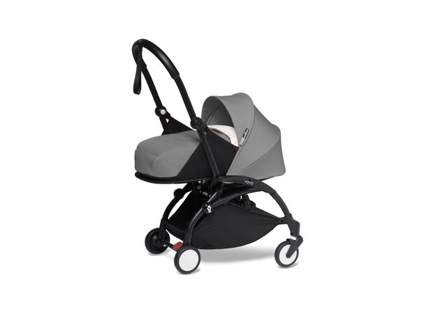 עגלת יויו YOYO² הכוללת ערכת ניו בורן - אפור Grey בייבזן