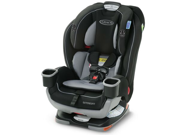 כסא בטיחות משולב בוסטר אקסטנד 2 פיט Extend2Fit - שחור/אפור Titus גרקו