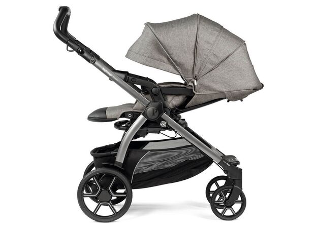 עגלה תינוק בוק פלוס עלית פרימיום Elite Premium 2021 - אפור/לבן City Grey פג פרגו