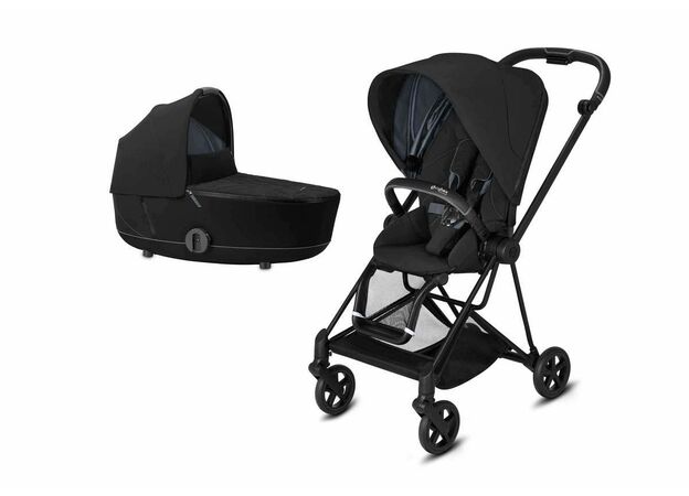 עגלת מיוס 3 Mios - שחור Deep Black סייבקס