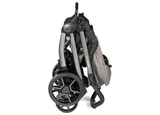 עגלה תינוק בוק פלוס עלית פרימיום Elite Premium 2021 - אפור/לבן City Grey פג פרגו