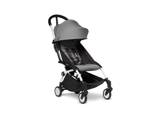 עגלת יויו YOYO² הכוללת ערכת ניו בורן - אפור Grey בייבזן