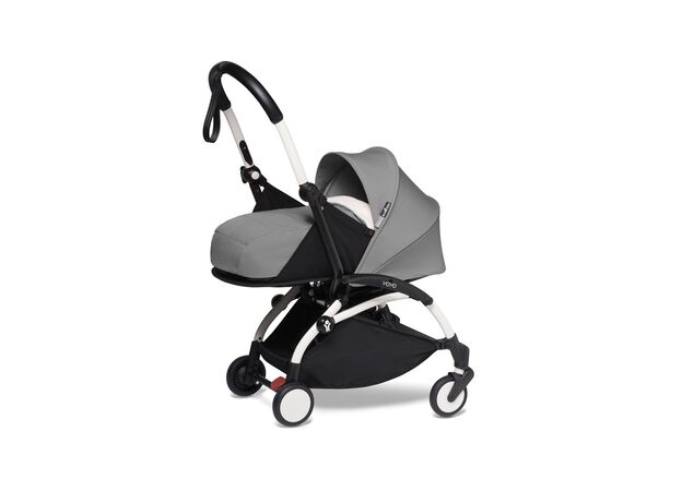 עגלת יויו YOYO² הכוללת ערכת ניו בורן - אפור Grey בייבזן