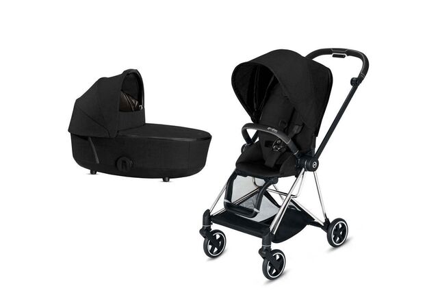 עגלת מיוס 3 Mios - שחור Deep Black סייבקס