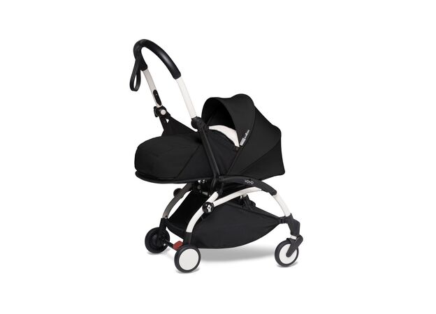 עגלת יויו YOYO² הכוללת ערכת ניו בורן - שחור Black בייבזן