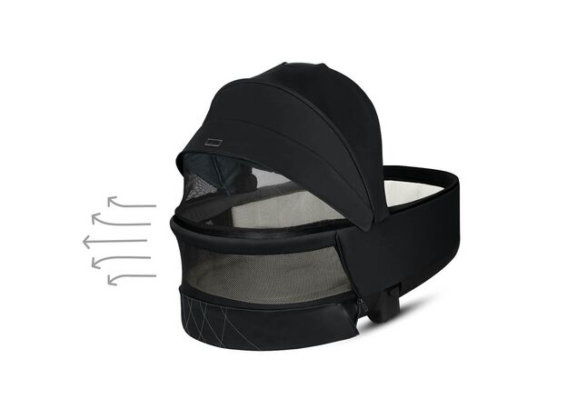 עגלת פריאם 4 Priam - שחור Deep Black  סייבקס