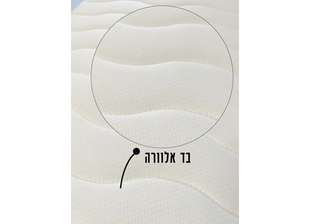 עריסת תינוק מתקפלת שהופכת ללול משי פלוס עם מצבי גובה, דופן נפתחת ומזרון נושם - שנהב (בז) Queenix