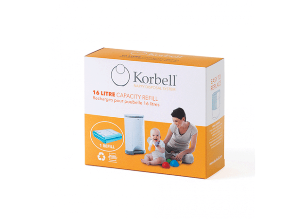 שקיות לפח חיתולים Korbell