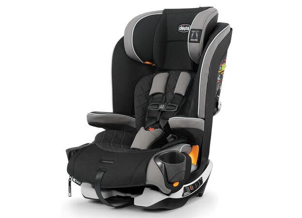 כסא בטיחות ובוסטר מיי פיט זיפ MyFit Zip עם ריפוד כפול ניתן להסרה בקלות - שחור Nightfall ציקו