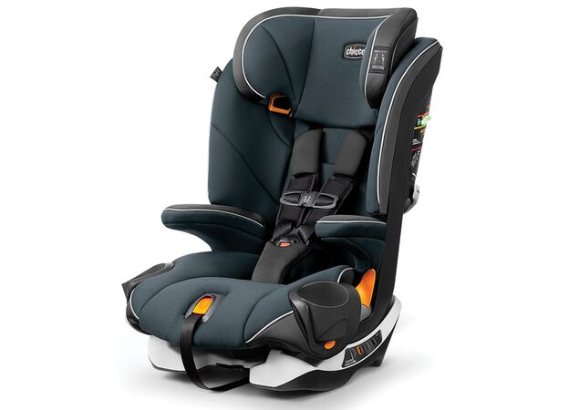 כסא בטיחות משולב בוסטר מיי פיט MyFit עם 4 מצבי שכיבה/ישיבה בצבע שחור וירוק כהה Indigo ציקו