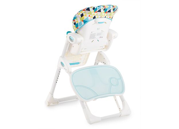 כסא אוכל מפואר לתינוק mimzy lx עם 3 מגשים וריפוד כפול - In the rain גואי