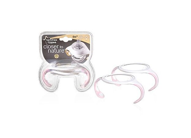 זוג ידיות לבקבוק הכי טבעי Tommee tippee