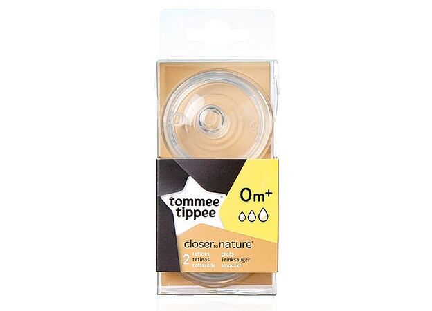 פטמות זרימה משתנה הכי טבעי Tommee tippee