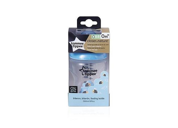 בקבוק 260 בנים הכי טבעי Tommee tippee