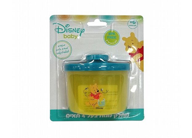 מחלק מנות בעל 4 תאים DISNEY BABY