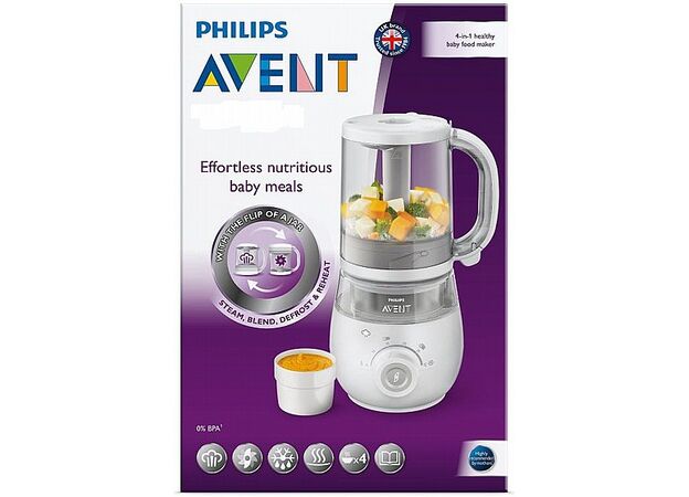 מאדה בלנדר 4 ב 1 להכנת מזון בריא לתינוקות AVENT