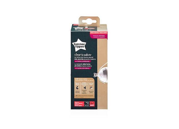בקבוק 340 פטמה למזון סמיך הכי טבעי Tommee tippee