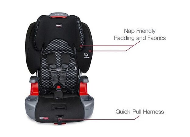 כסא בטיחות ובוסטר קליקטייט  COOL FLOW Grow With You Clicktight   ברייטקס BRITAX