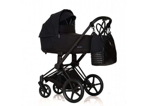 עגלה סייבקס פריאם 4 שחור CYBEX PRIAM 4 ALL BLACK
